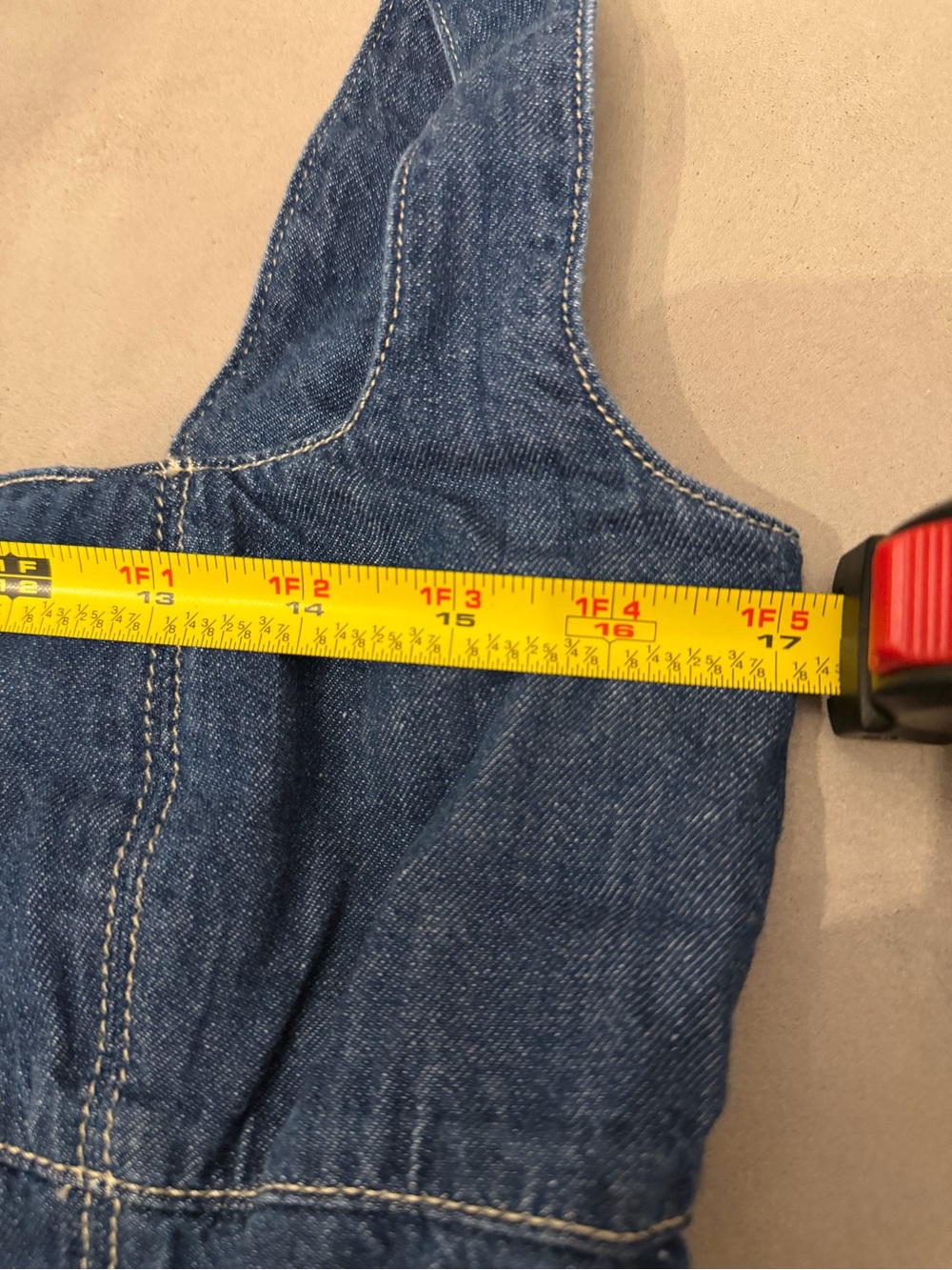 Reformation Tagliatelle Denim Midi Dress - Picture 9 of 11